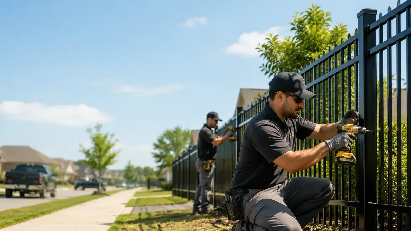 Metal Fence Installation in Mount Carmel, TN